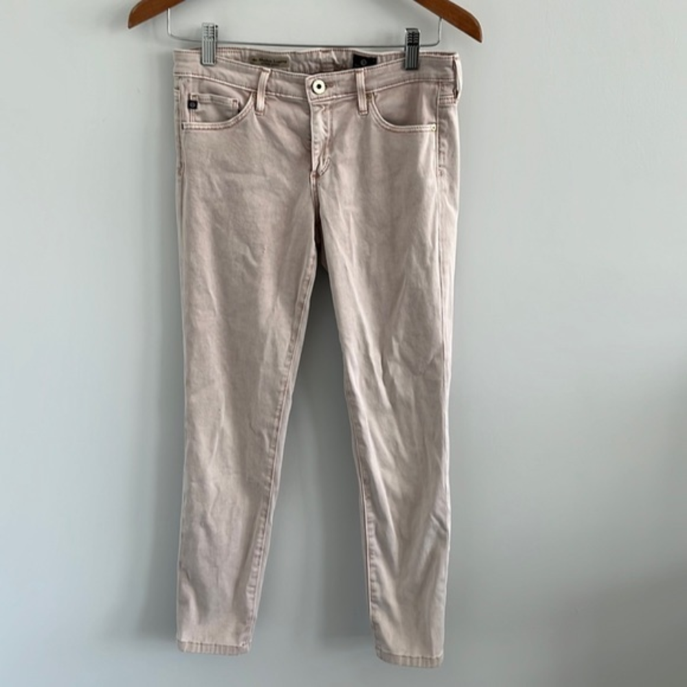 Adriano goldschmied‎ The absolute legging extreme skinny jeans pale pink